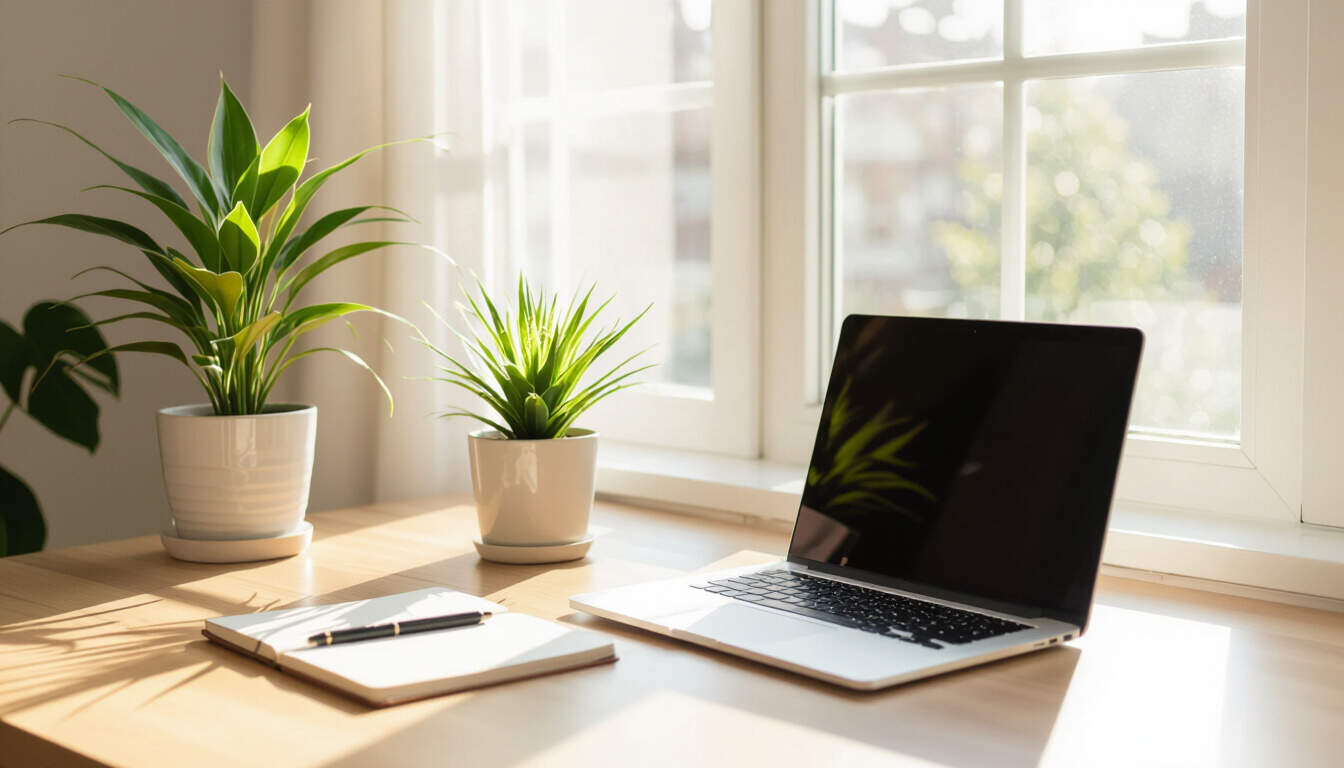 Discover how a minimalist approach can transform your workspace into a haven of tranquility, reducing distractions and fostering focus for busy professionals. Learn simple steps to achieve a balanced, serene environment that supports daily life.